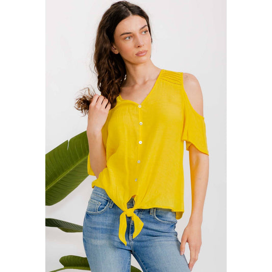 Give The Cold Shoulder Top