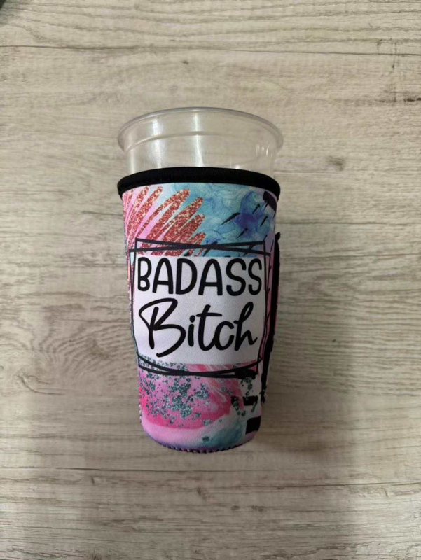 Mod Badass Bitch Koozie