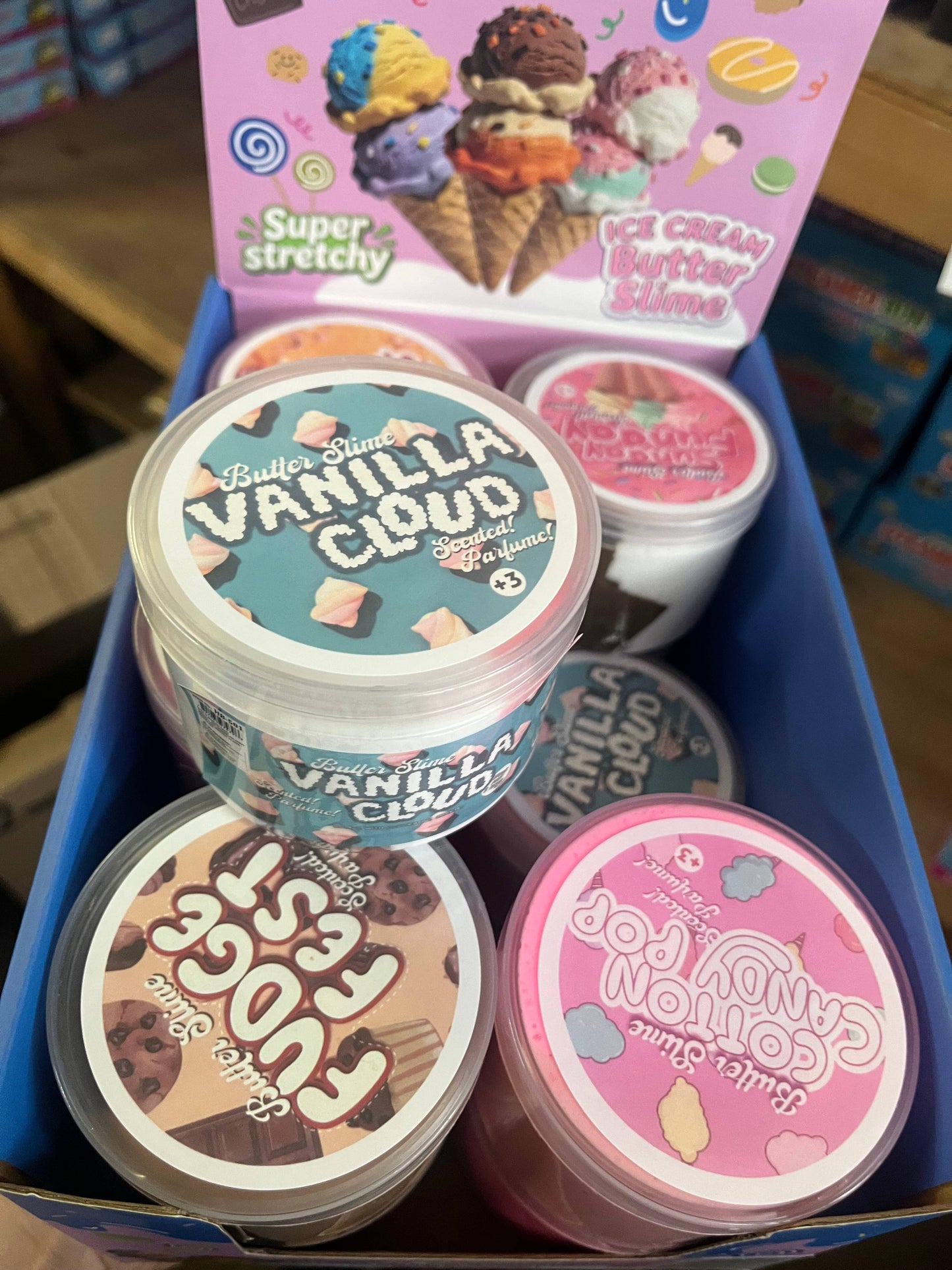Ice Cream Scented Butter Squeeze Slime | A150