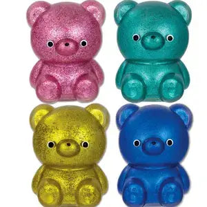Glitter Squishy Bear Sensory Toys