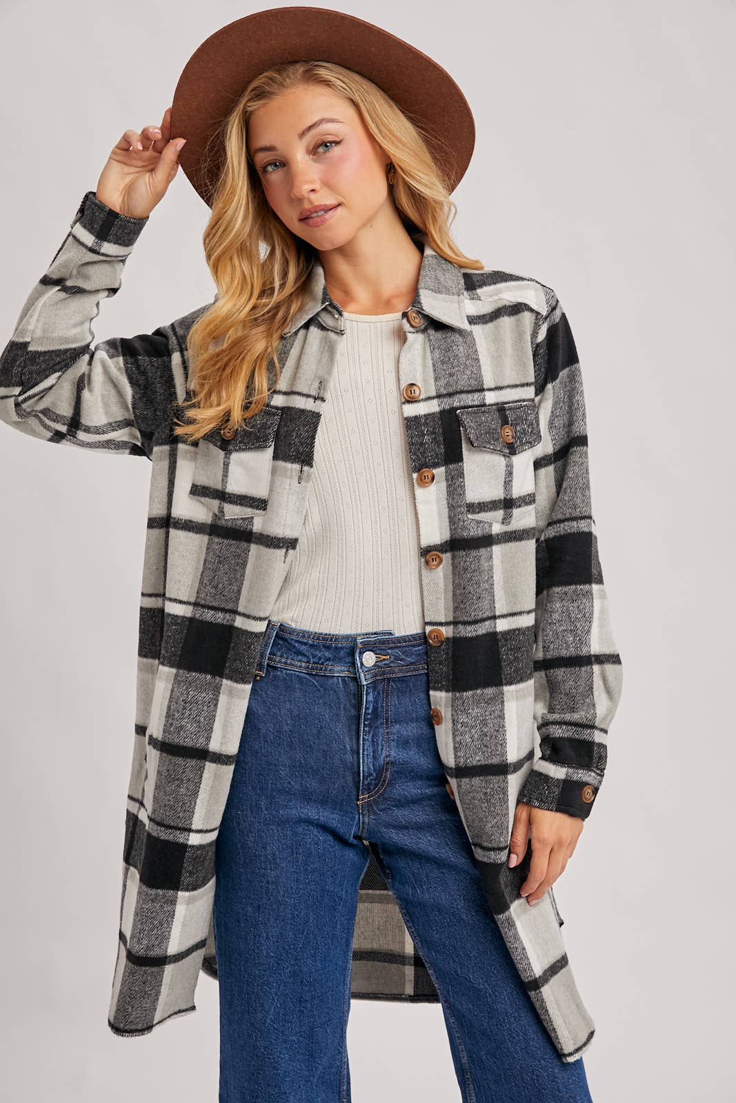 FLANNEL  PLAID SHACKET