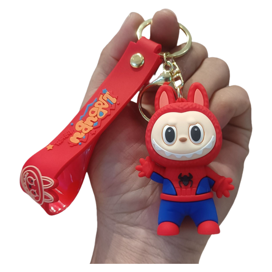 Monster Silicone Cartoon Costume Keychain