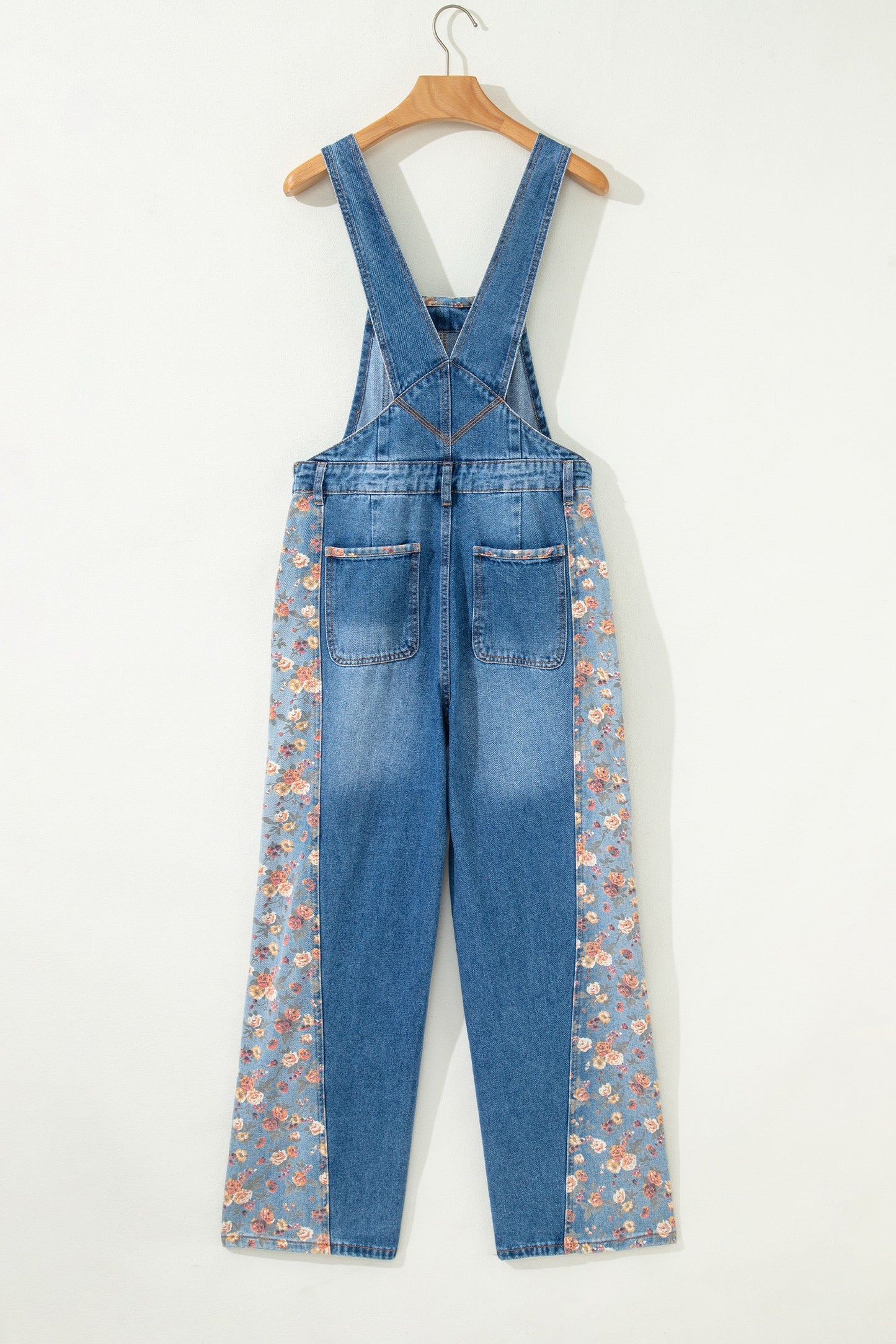 Blush & Blossom Denim Overalls