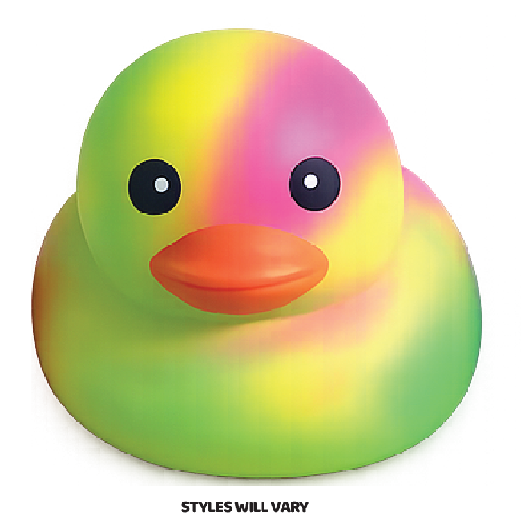 Fun Doh MEGA 5" Tie Dye Duck Squishy Toy