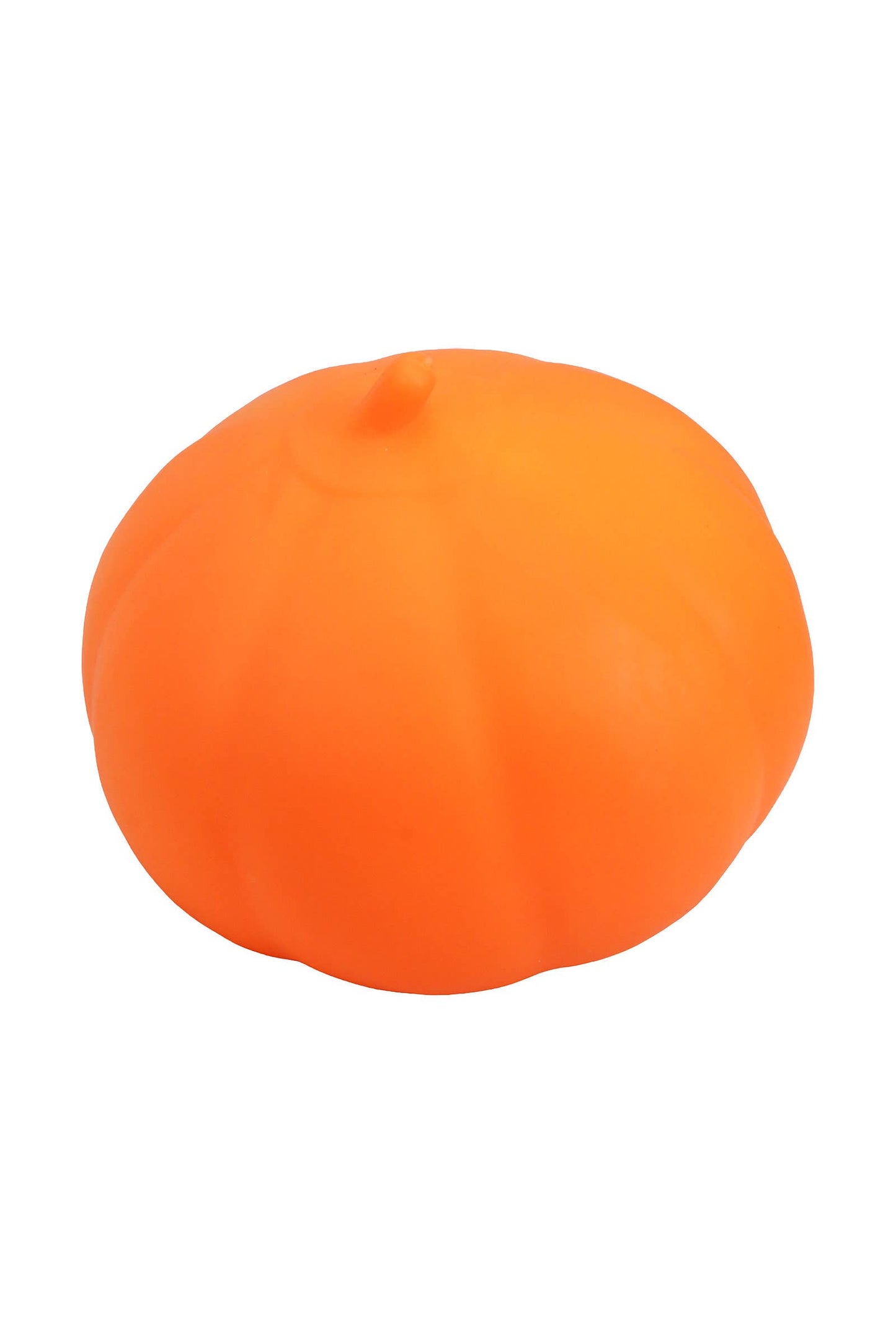 BIG 5 Inch Orange Pumpkin Fluffy Slime Filled Squishy