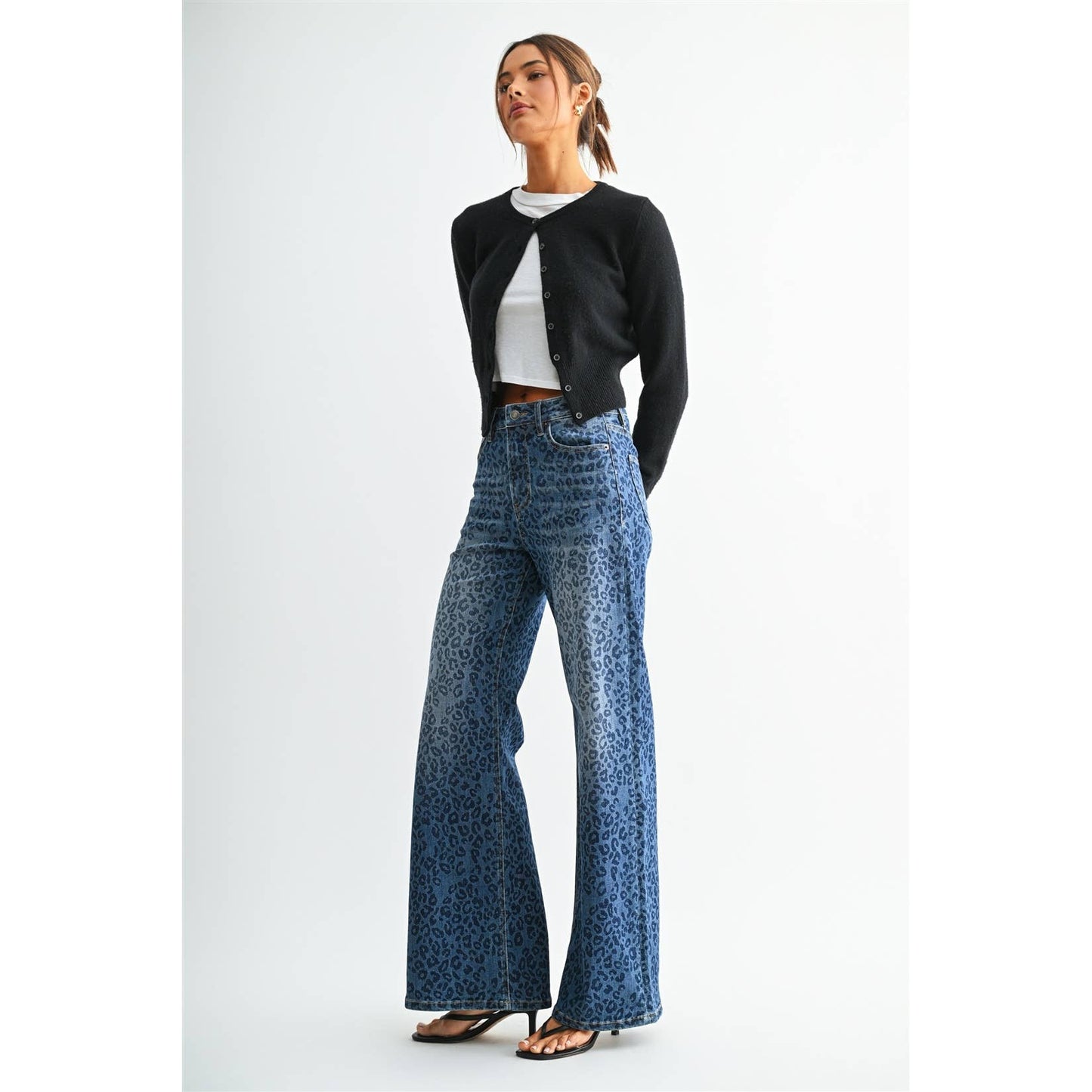 MICA HIGH-RISE WIDE LEOPARD