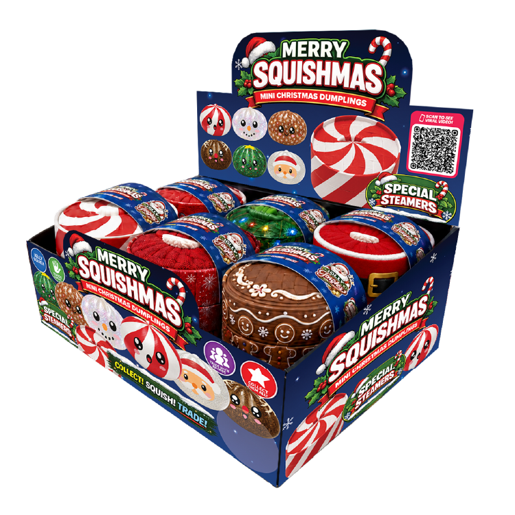 Fun Doh Petite (Mini) Squishy Christmas Dumpling Oct 25th ship