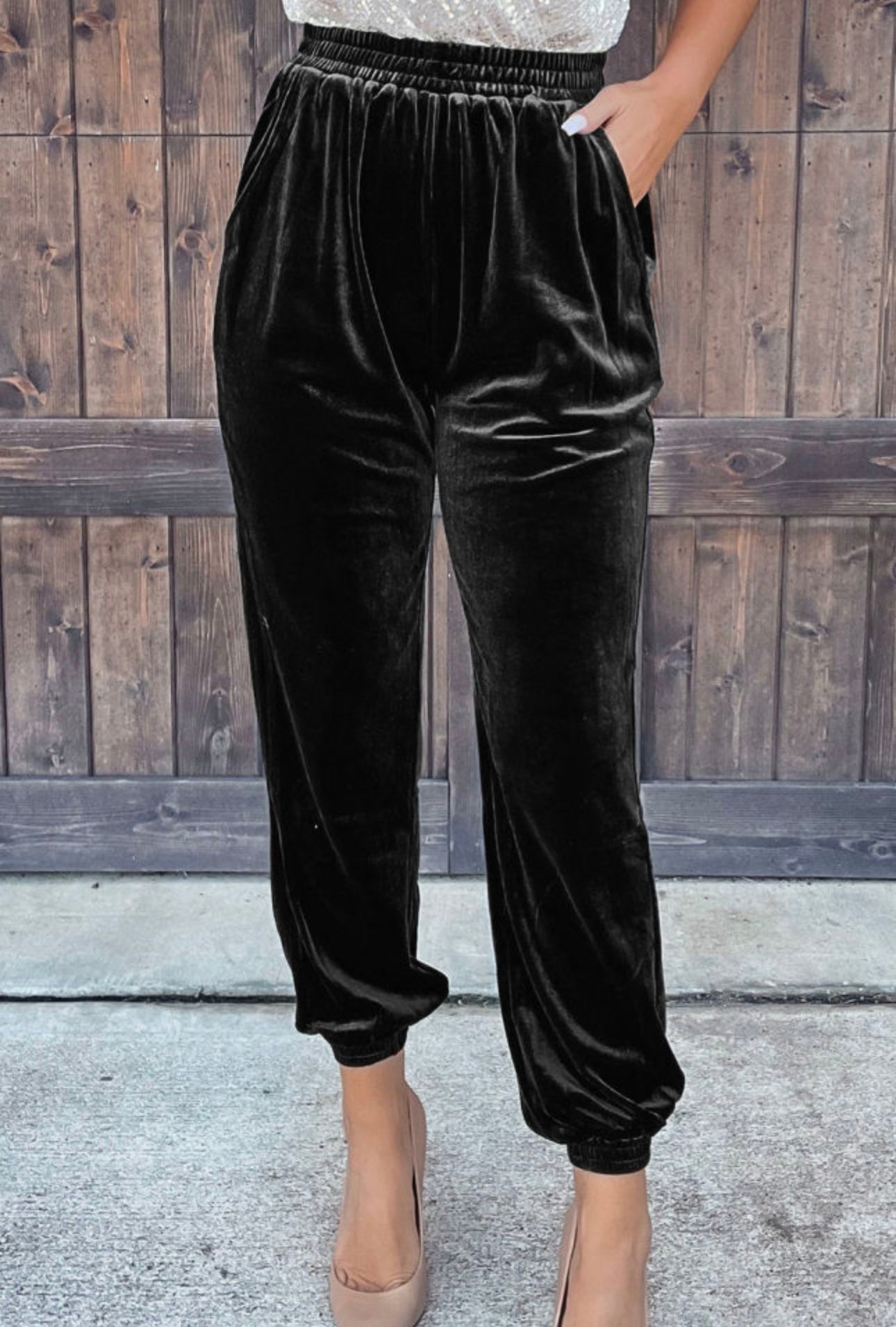 Velvet Jogger pants