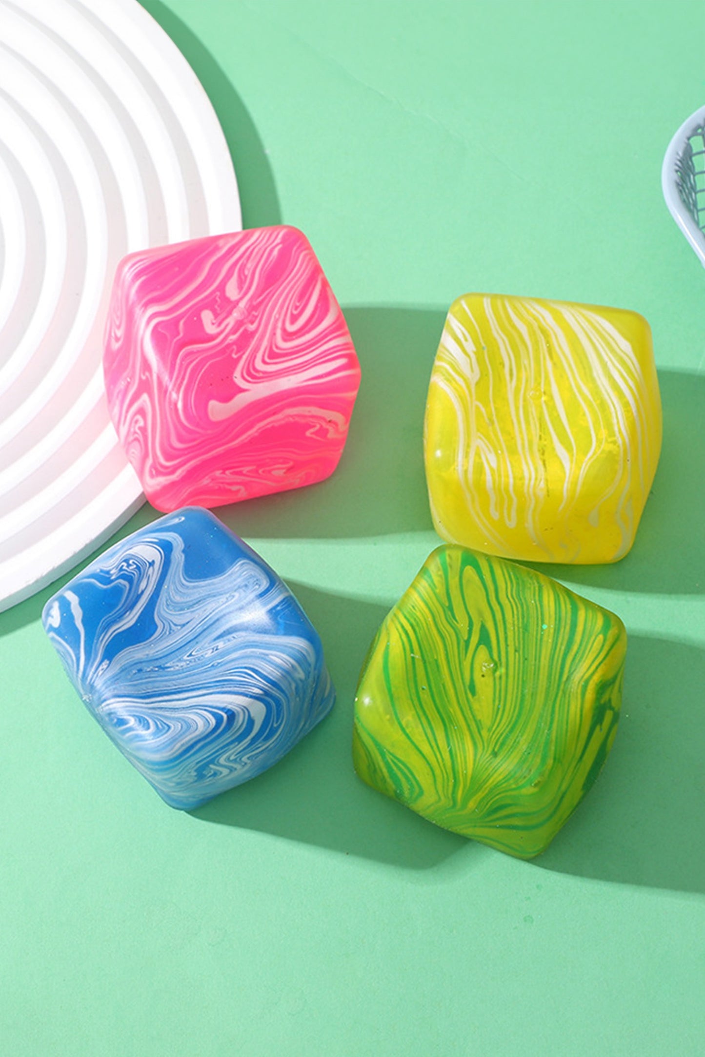Marble Squishy Cube