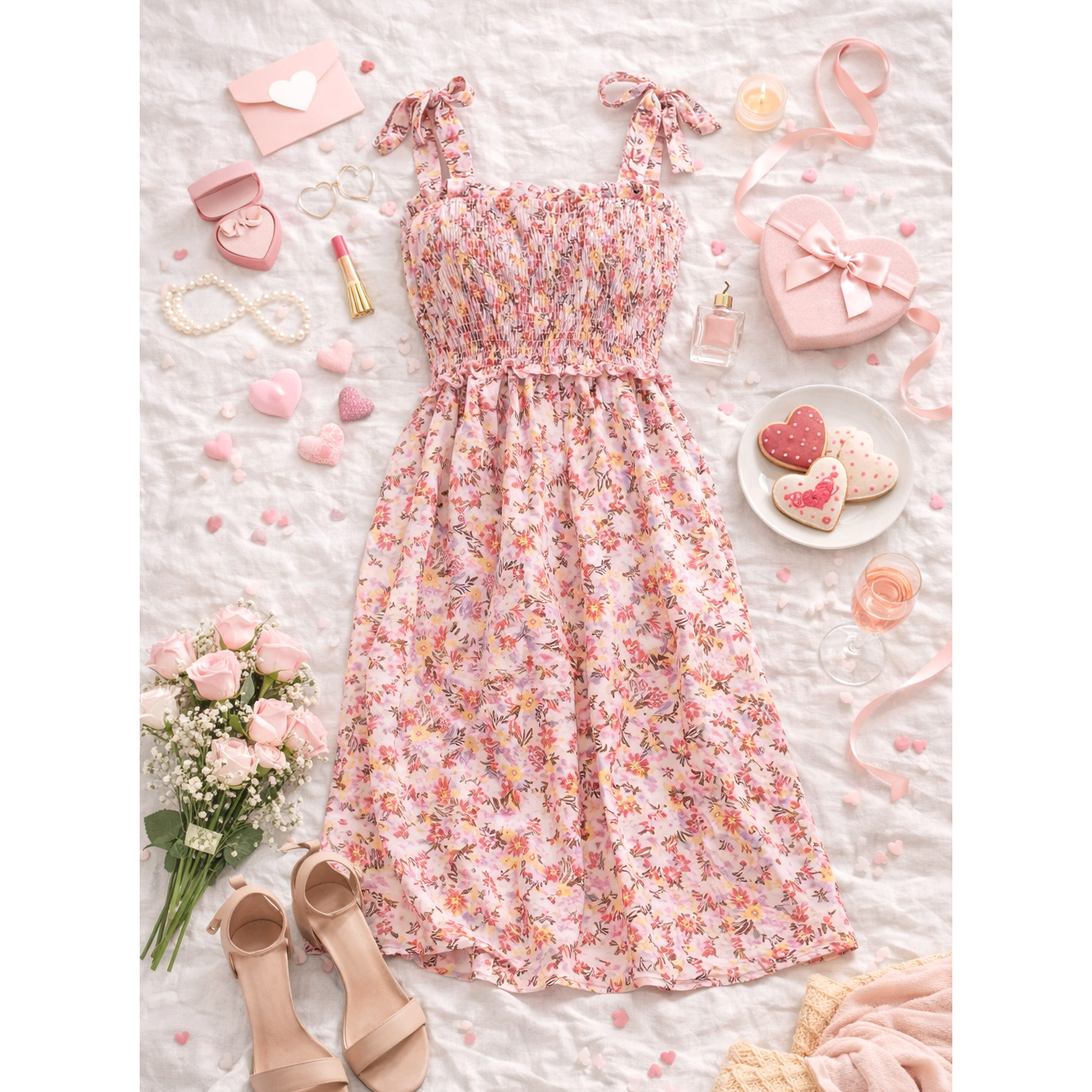Bloom Girl MIDI DRESS