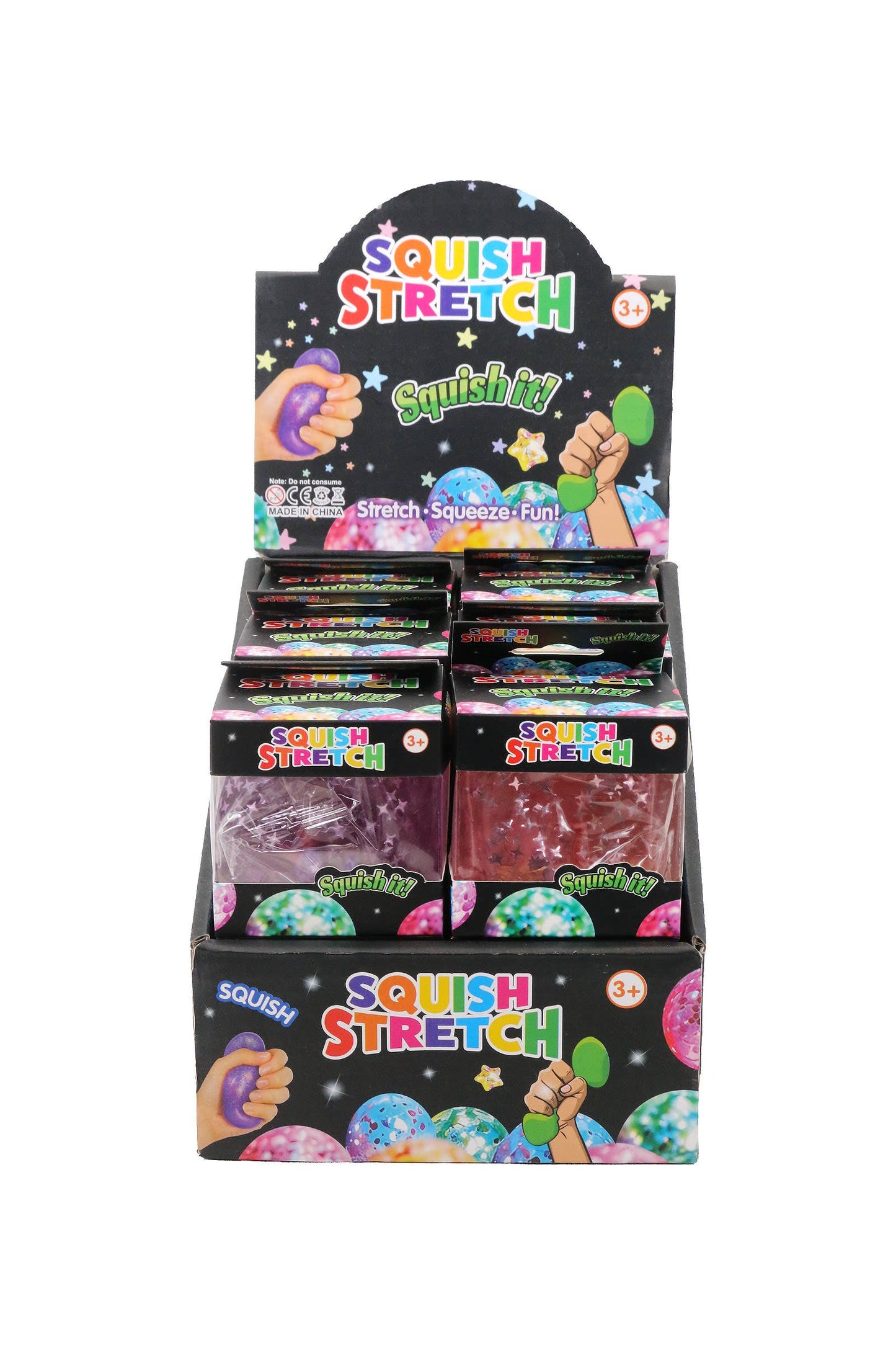 Seashell Glitter Ocean Cube Maltose Putty Filled Squishy EST Arrival Mid Aug