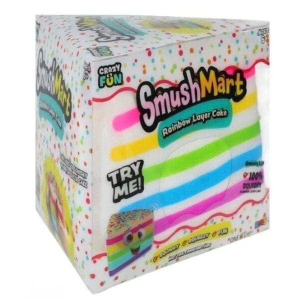 Pre Order Giant Rainbow Cake Slice Squishy EST Arrival Nov 20th
