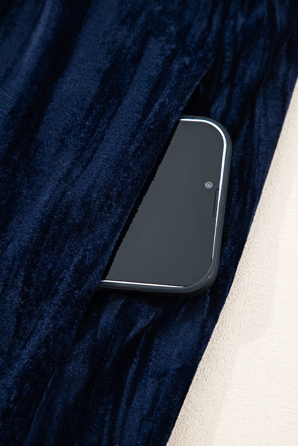 Blue Christmas Curvy Velvet Dress