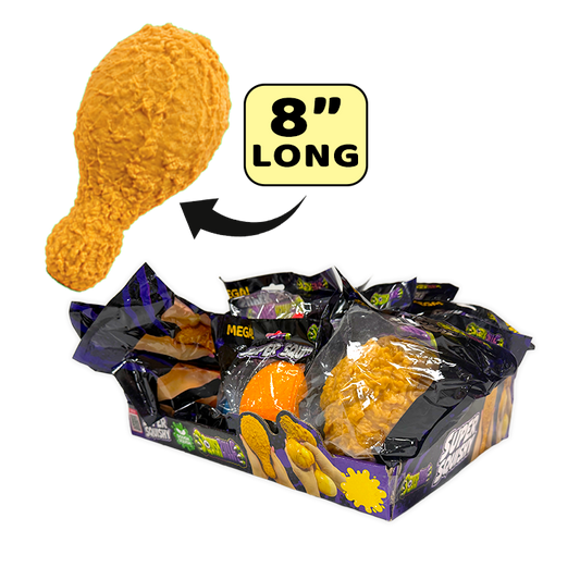 Fun Doh MEGA 8" Food Squishies Sensory Toy - 12/Display