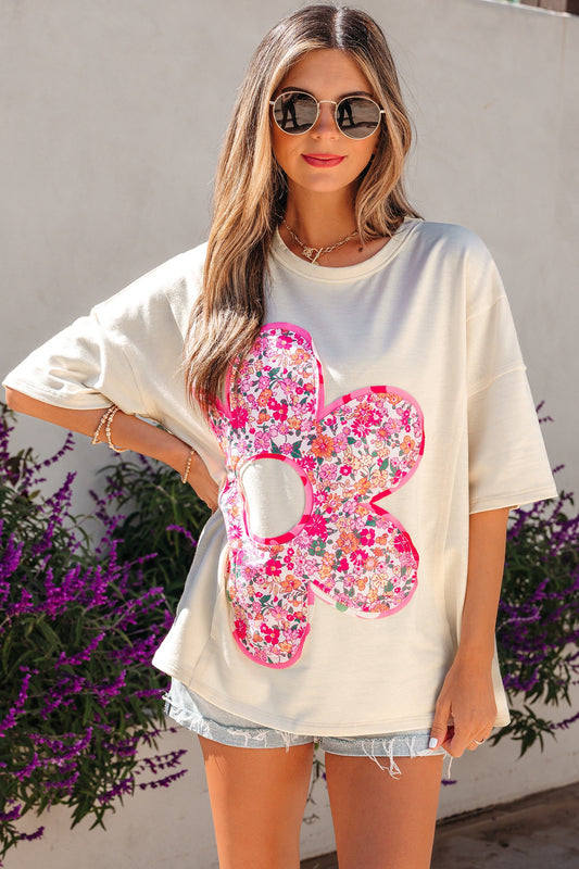 Floral Embrodery Top