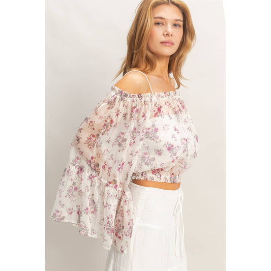 Floral Off Shoulder Top