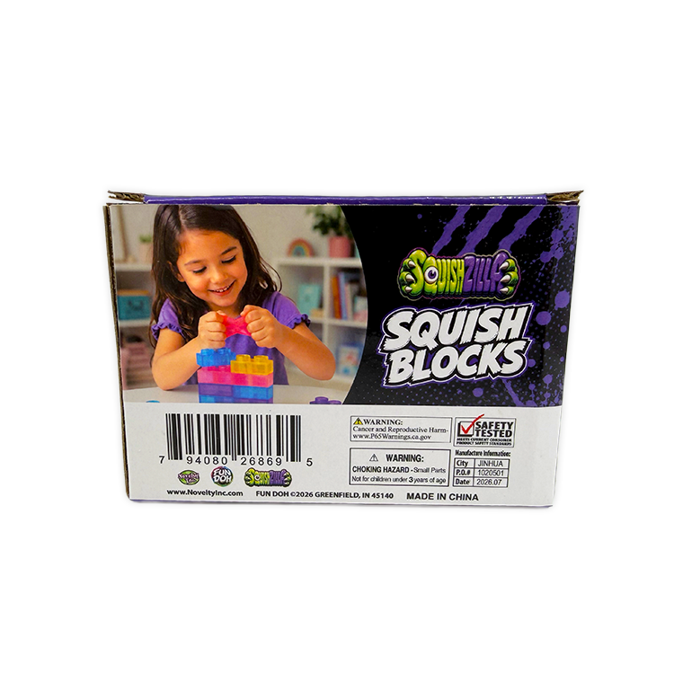 Fun Doh Squish Blocks Building Fidget Sensory