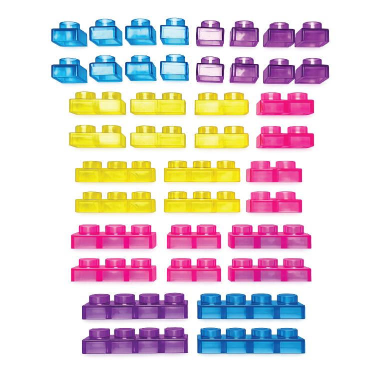 Fun Doh JUMBO Squish Blocks Building Sensory Toy