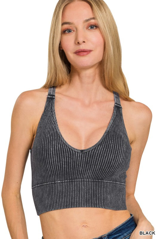 Zenana Criss Cross Bralette