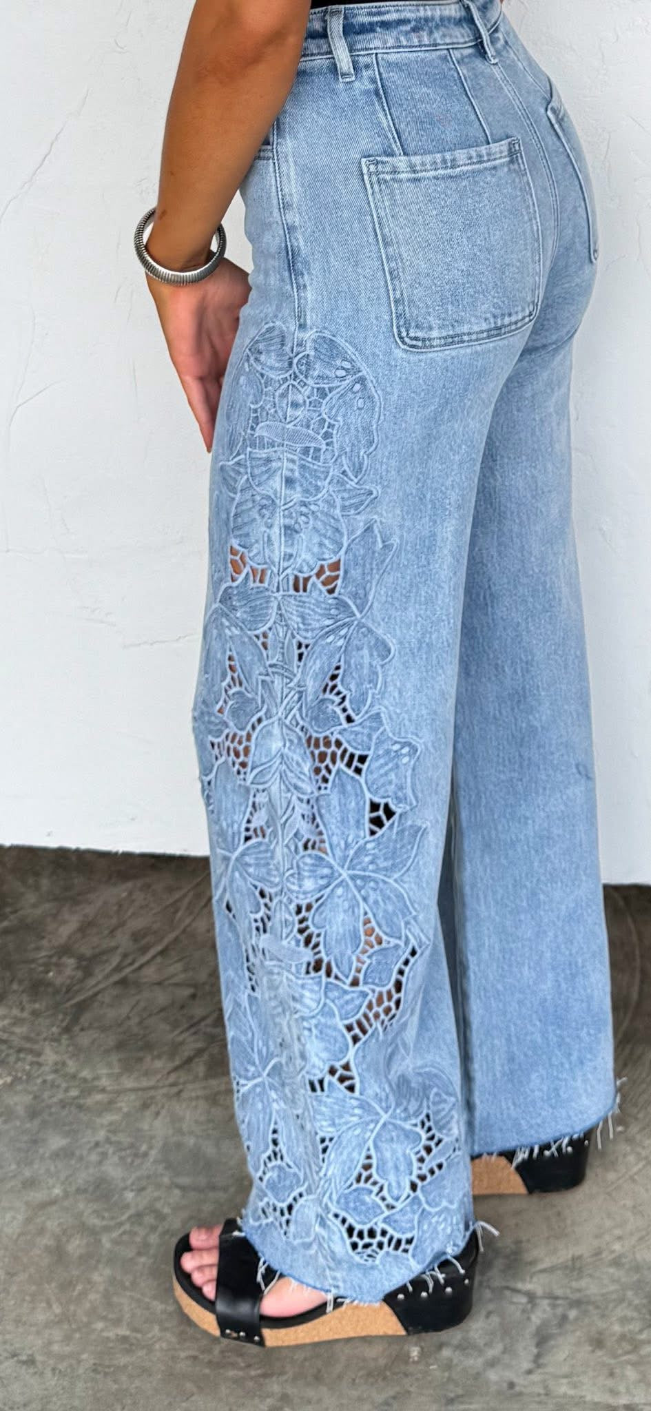 Blakeley Denim Lace Jean