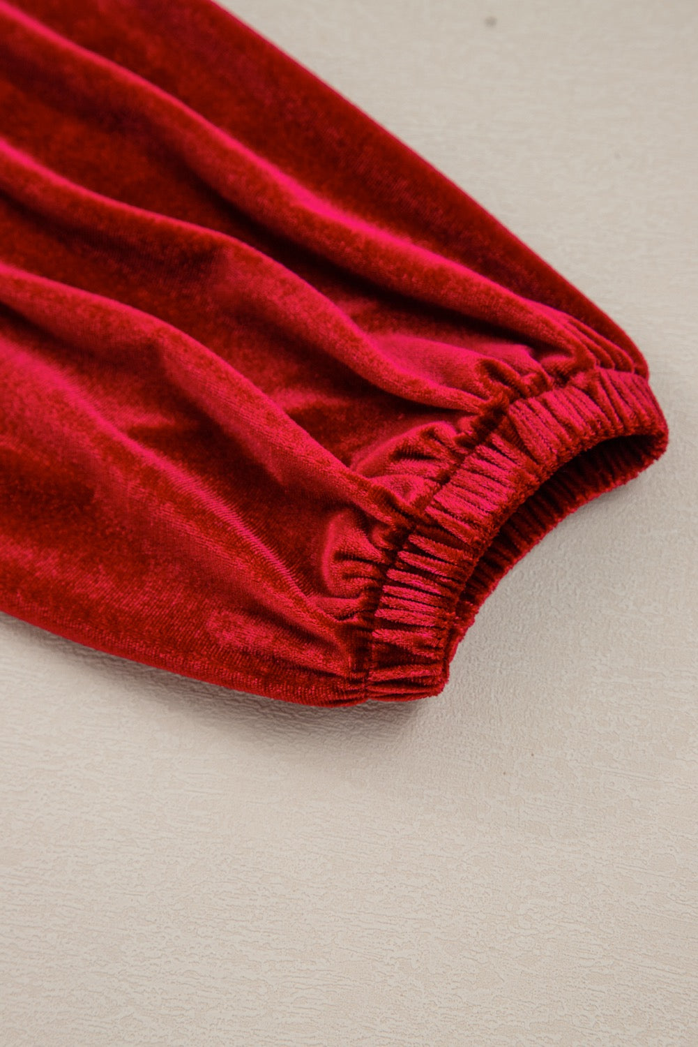 Rhinestone Velvet Christmas Dress