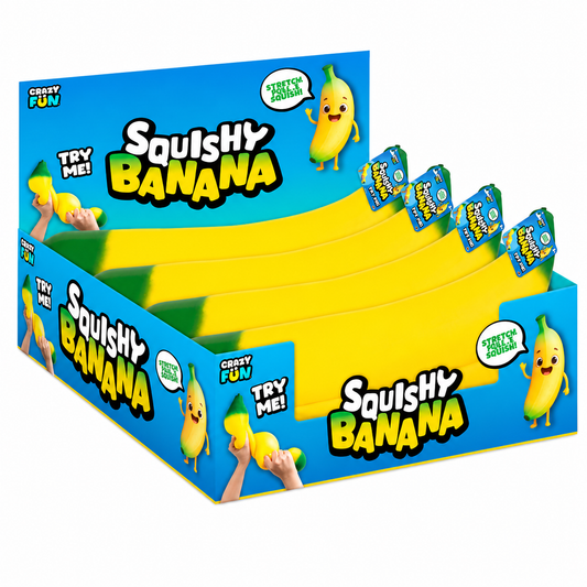 Pre order Giant 15" Banana Squishy 1pc EST Arrival Oct 1st