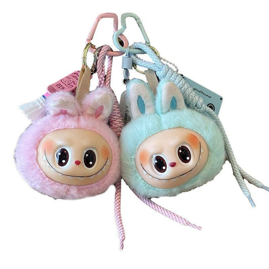 Lalububu Plush Keychain Cute Bag & Car Key Accessory