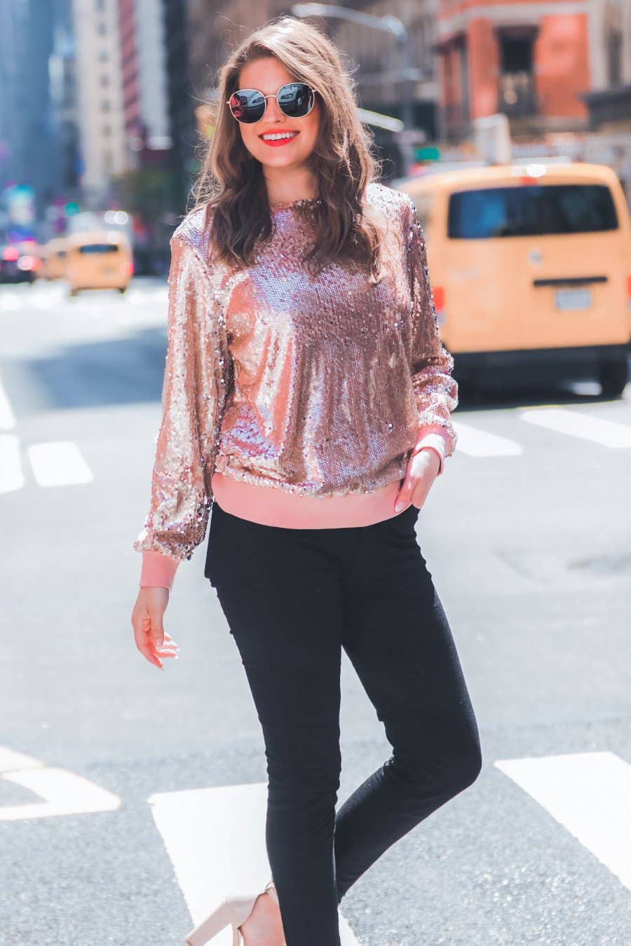 In The Spotlight Carazy Sequin Top