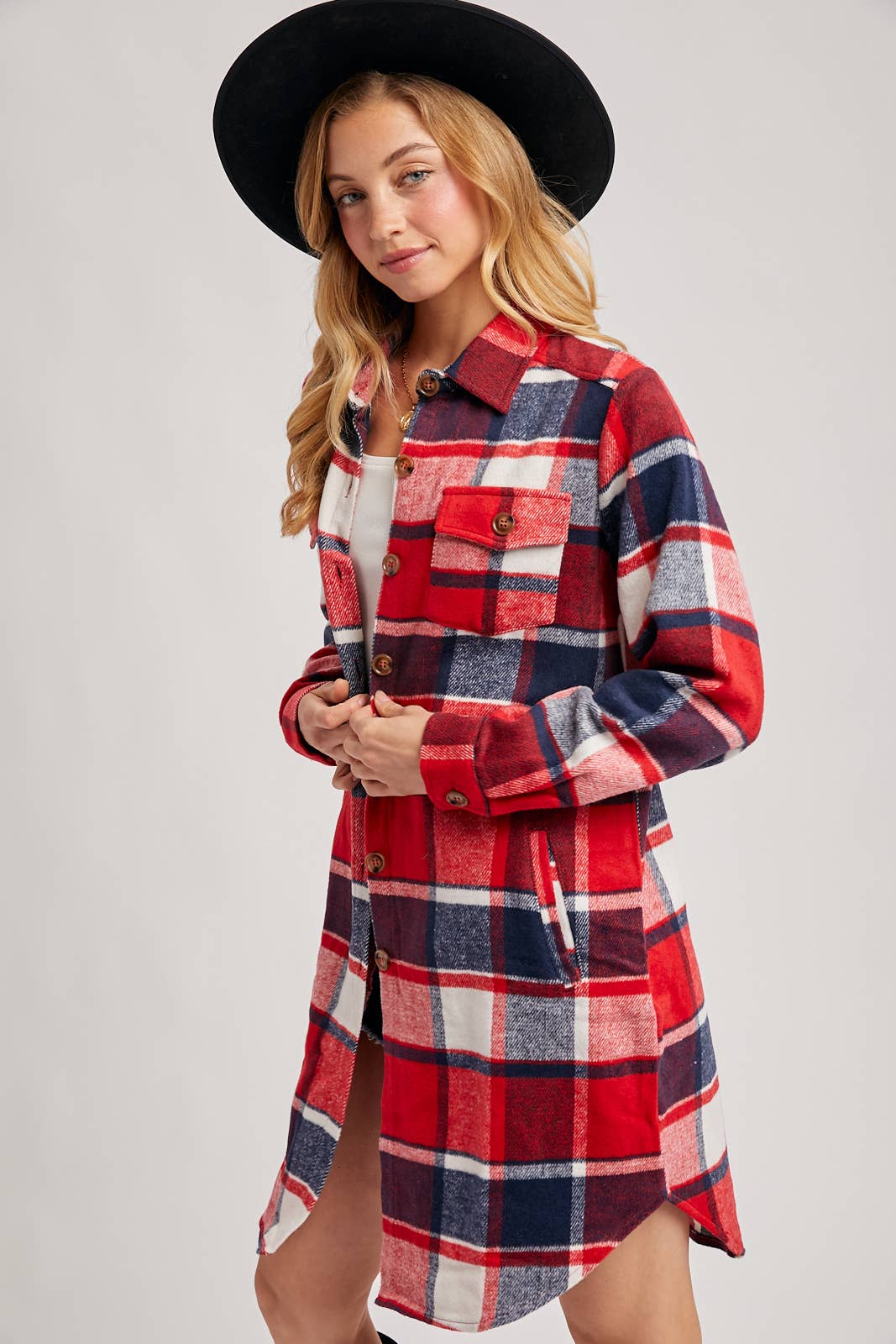 FLANNEL  PLAID SHACKET
