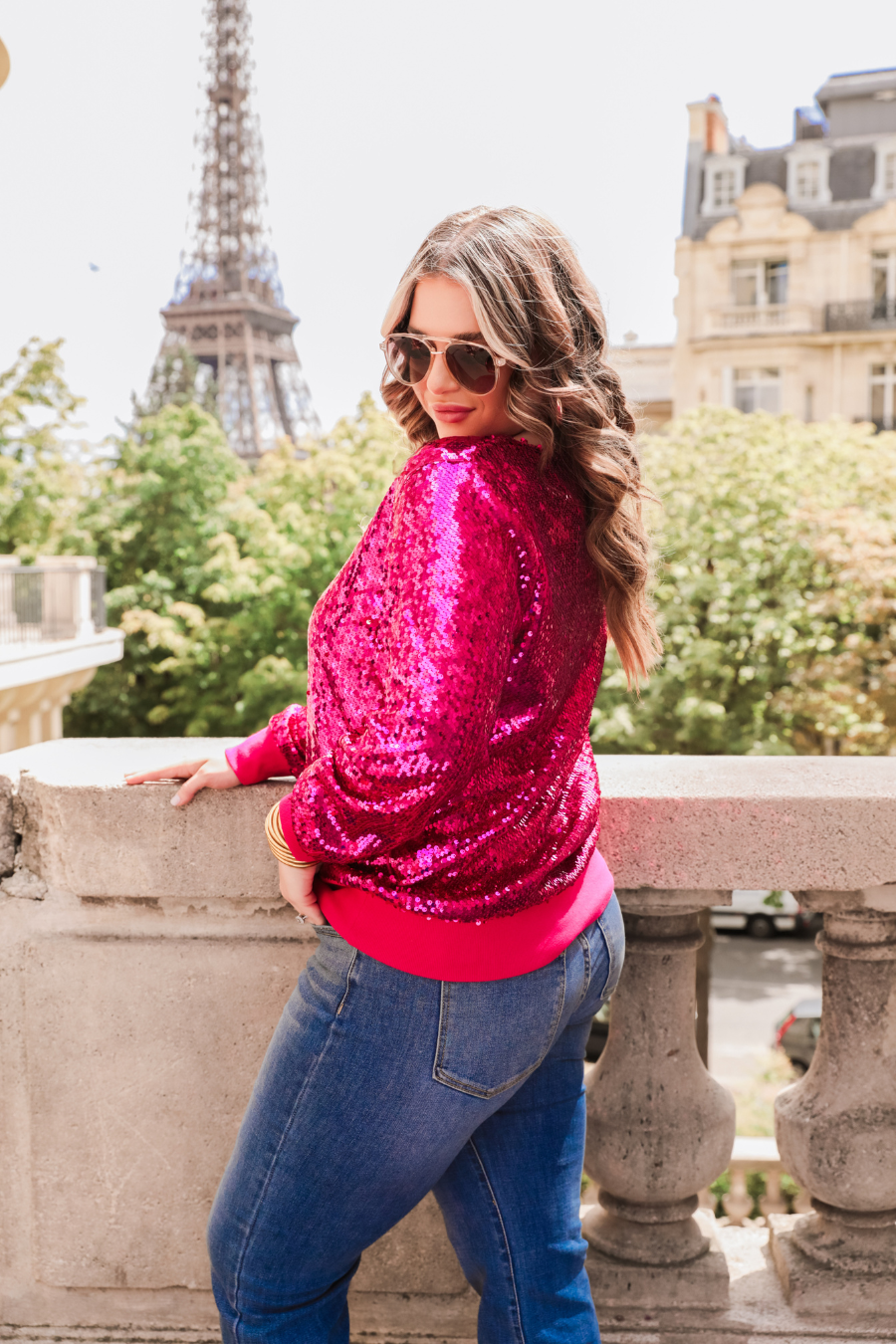 In The Spotlight Carazy Sequin Top