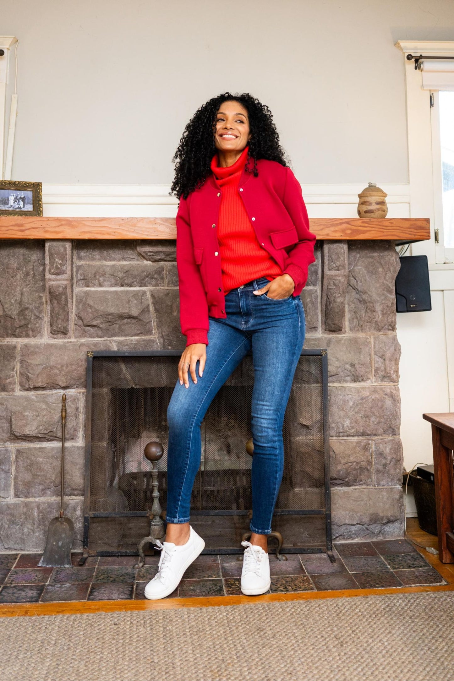 High waist thermal skinny Judy Blues