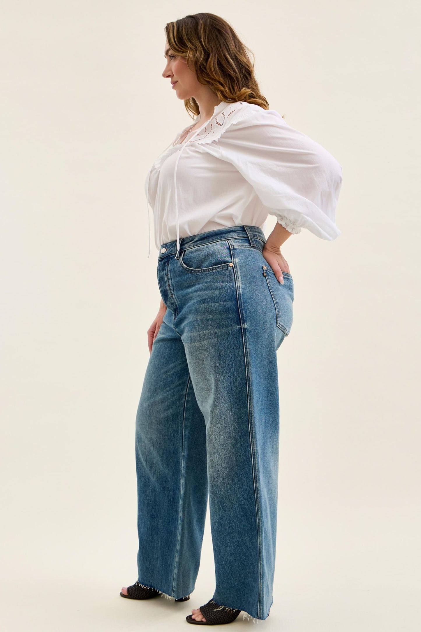 Judy Blue Wilhemina Baggy Jean