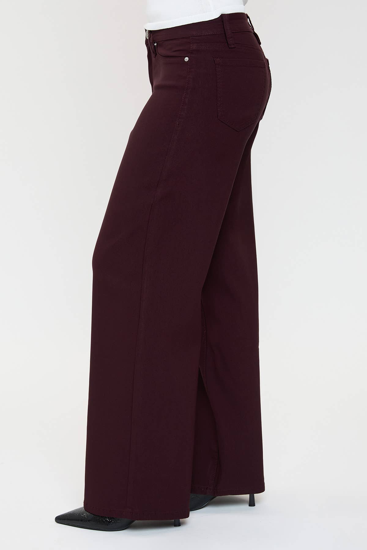 Hyperstretch High Rise Wide Leg