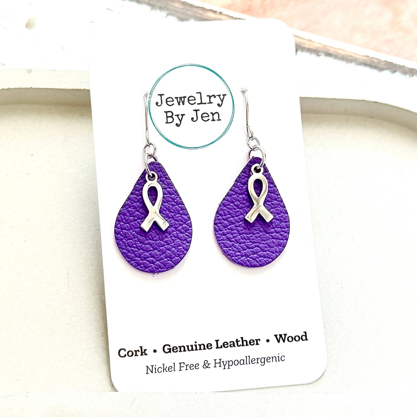 Awareness Ribbon Earrings