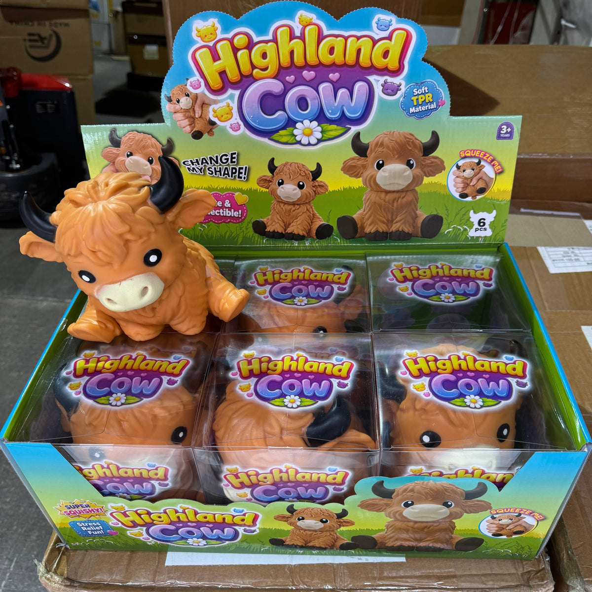 JUMBO Highland Cow Squishy