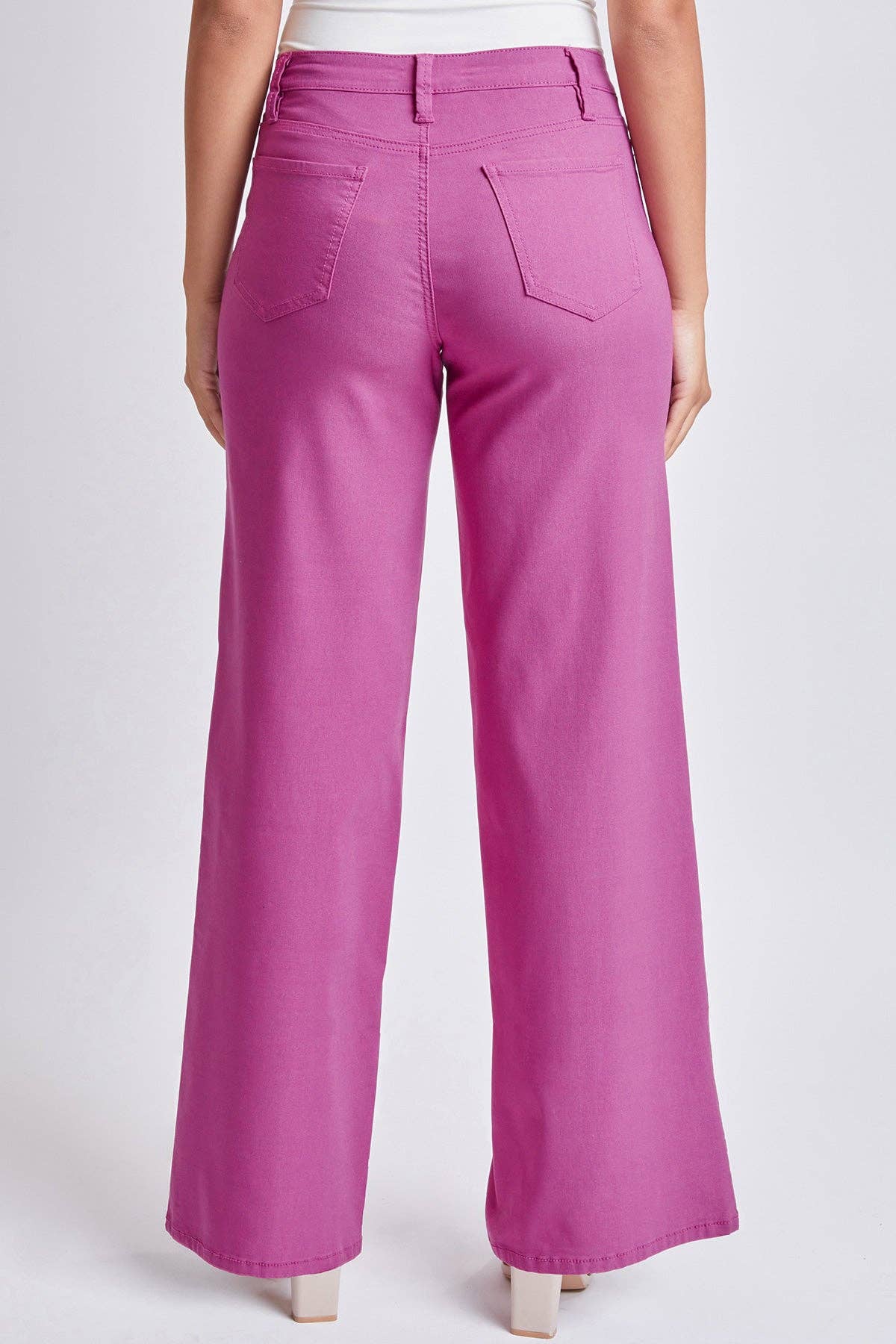 Hyperstretch High Rise Wide Leg