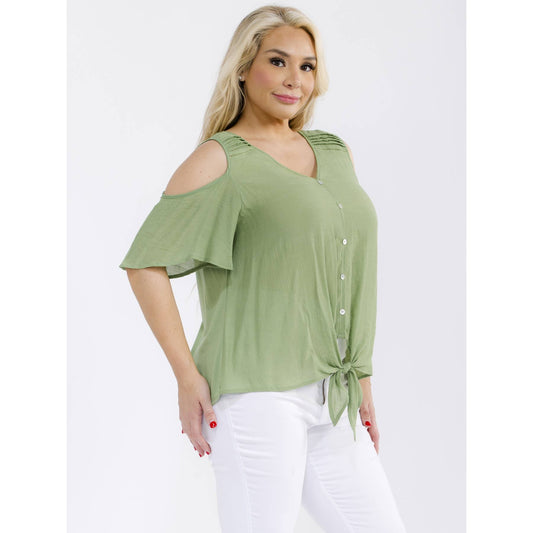 Curvy Coastal Top