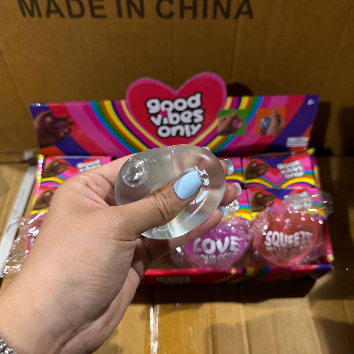 Sugar Squeeze Positive & Good Vibe Heart | A108