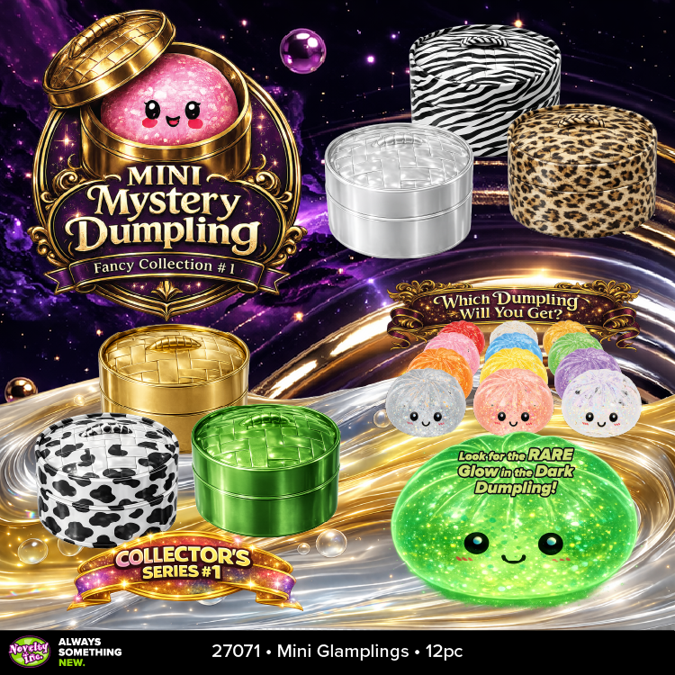 Fun Doh MINI Fancy Mystery Dumpling Squishy Toy