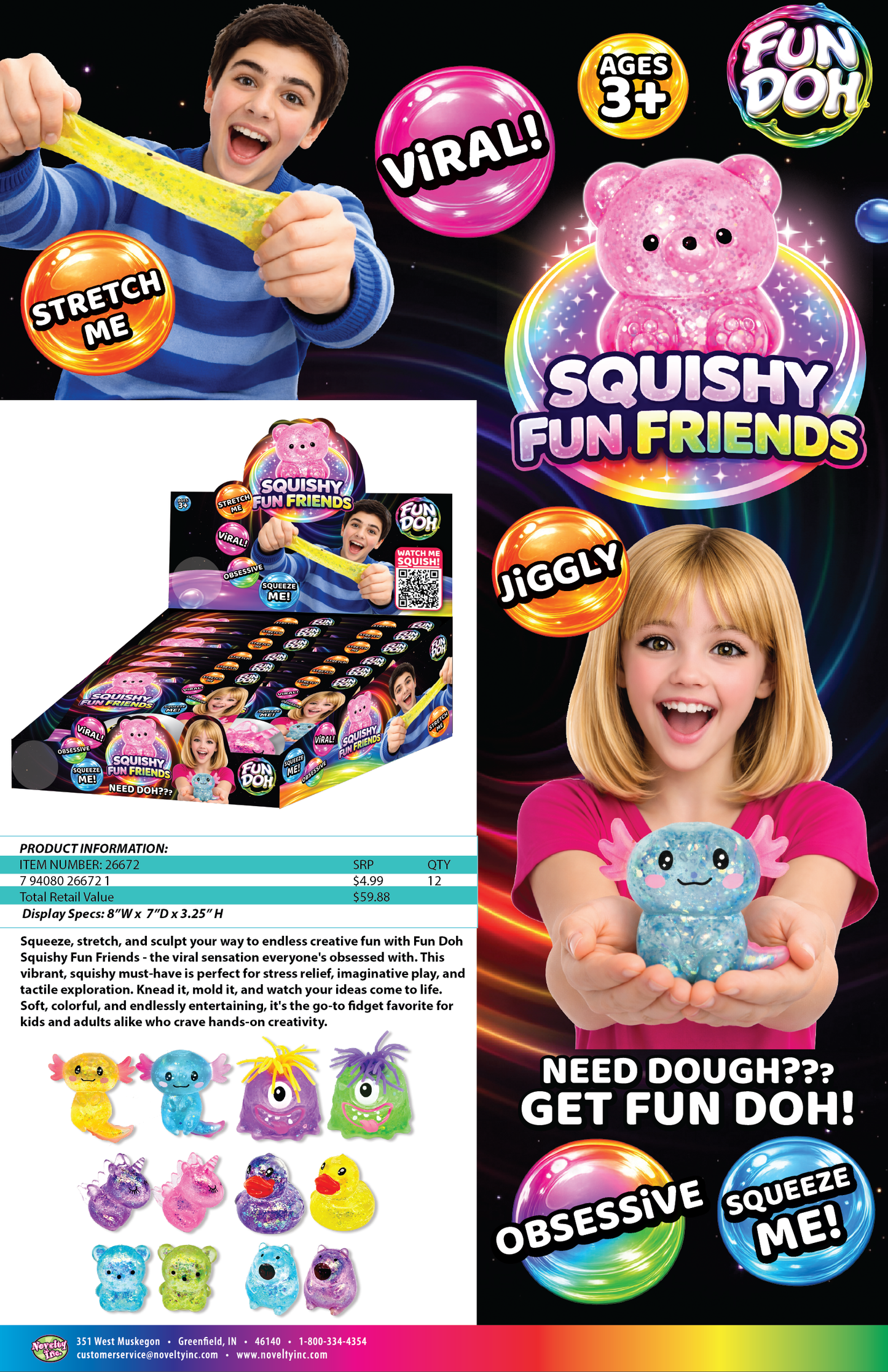 Fun Doh Random Squishy