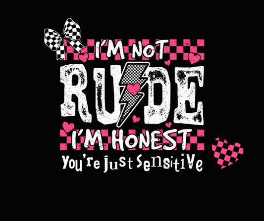 Pre-Order) I'M NOT RUDE (TALL ONLY LATE MAY)