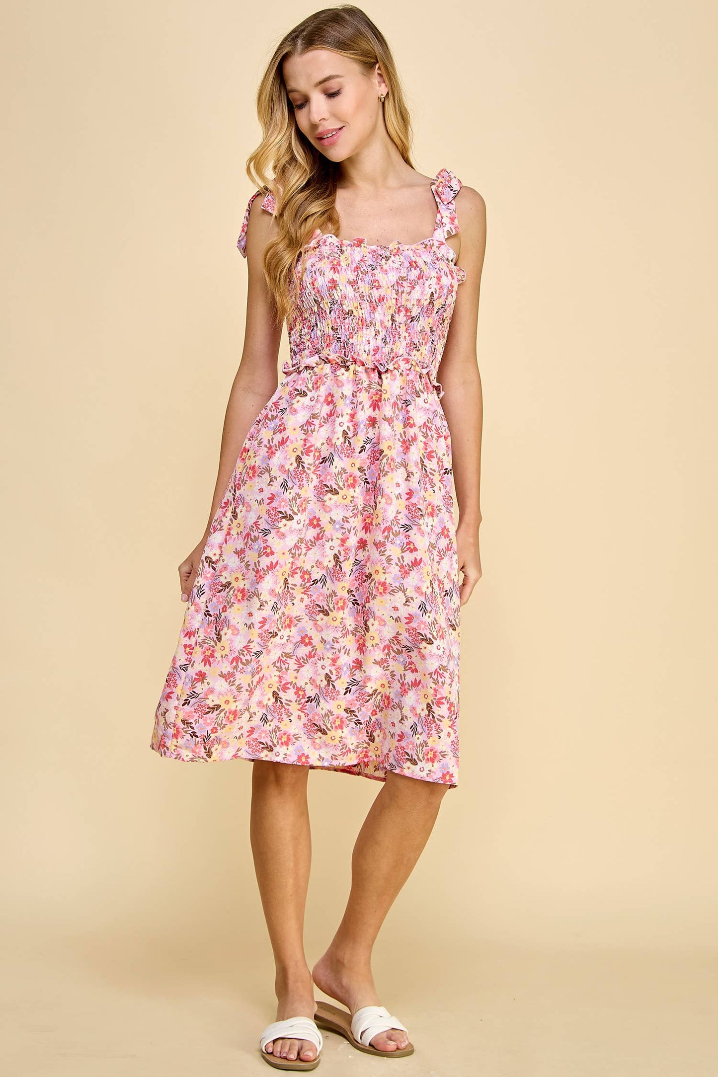 Bloom Girl MIDI DRESS