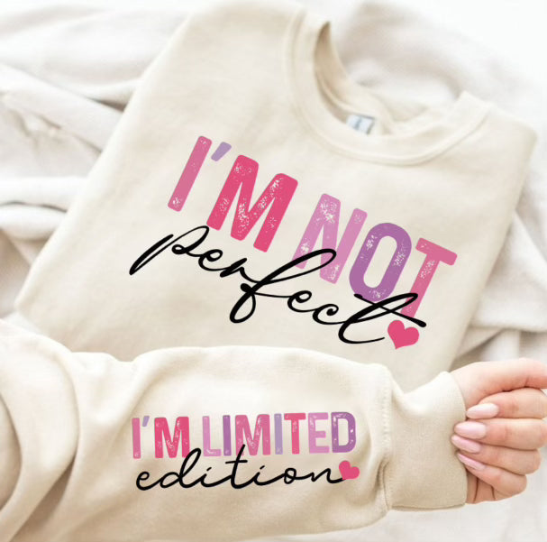 I’m limited edition crew neck