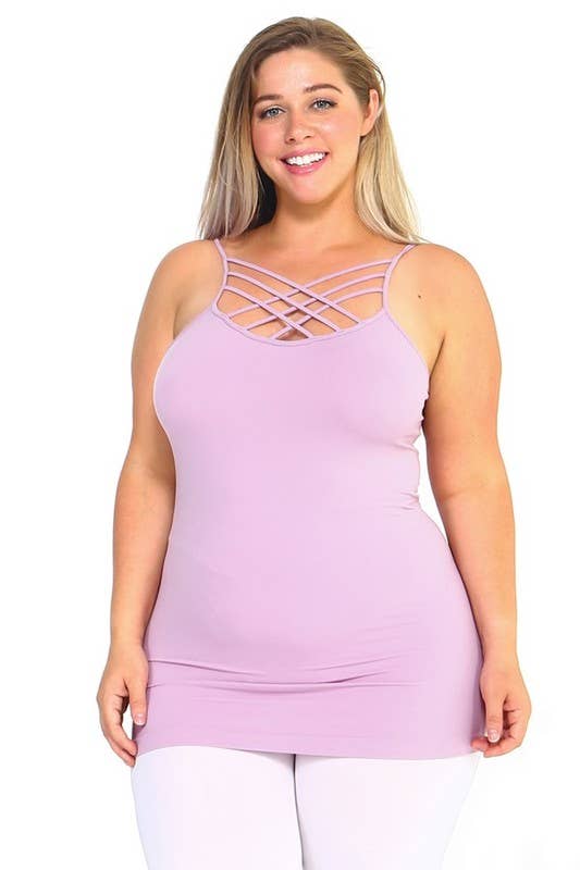 Yelete Curvy Seamless Triple Criss-Cross