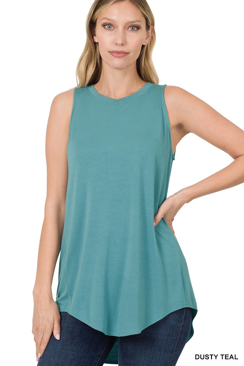 Round Neck Zenana Tank