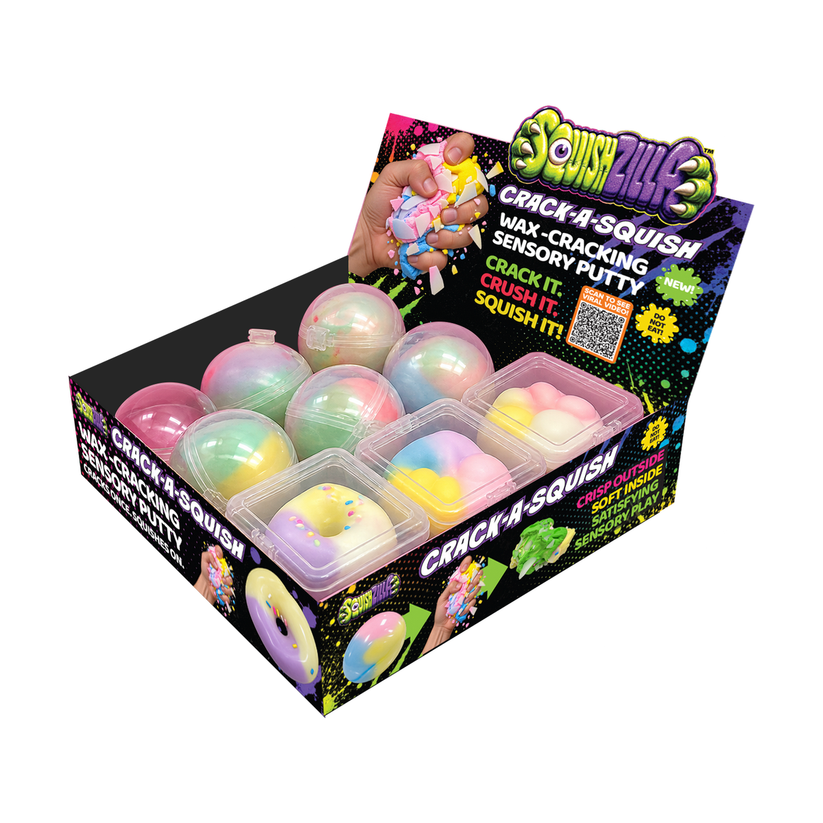 Fun Doh Wax-Cracking Sensory Colorful Putty SHIP OCT 20th