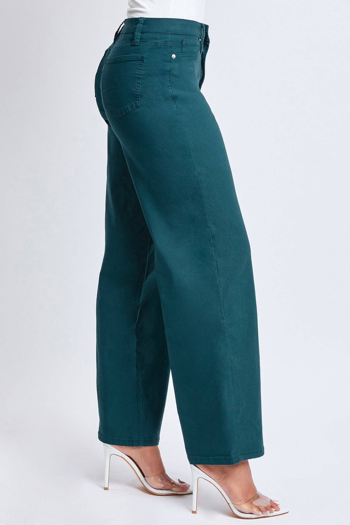 Hyperstretch High Rise Wide Leg