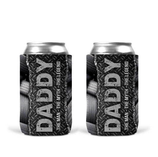 Can Koozie - Daddy (Tires)