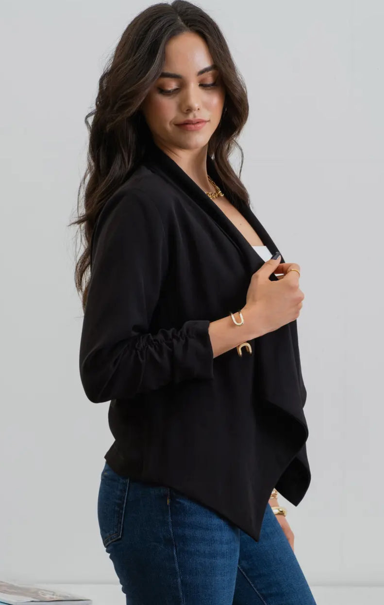 Mine 3/4 sleeve blazer