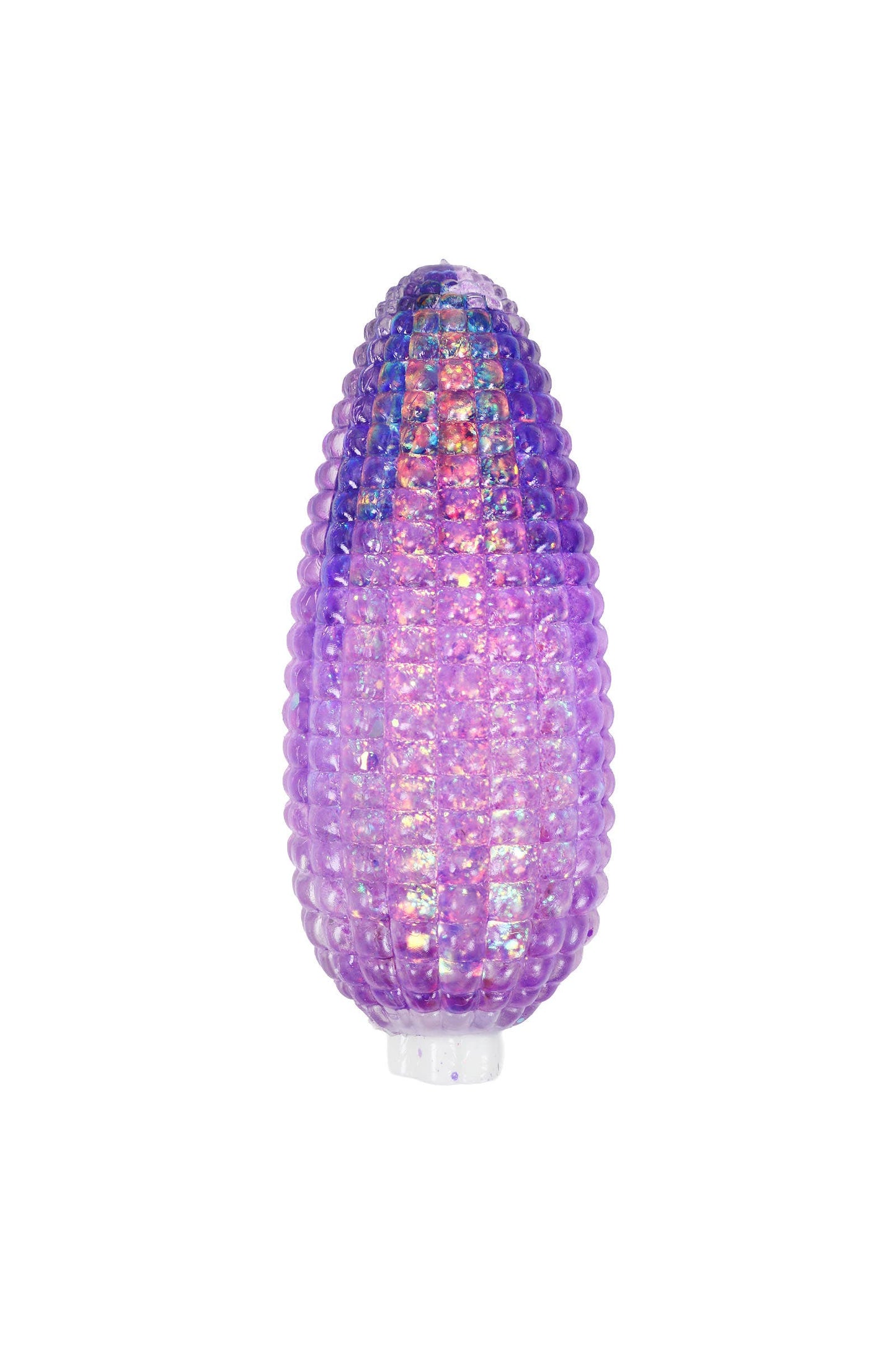 Corn Cob Glittery Maltose Putty Filled Squishy Toy
